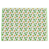 セントパトリックの日の抱き枕 ラージペーパーバッグ (正面)