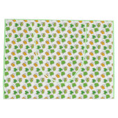 セントパトリックの日の抱き枕 ラージペーパーバッグ (裏面)