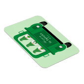 セントパトリックの日の格言トラック マグネット (右側)