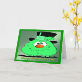 セントパトリックの日の格言 カード (黄色い花)