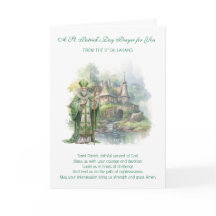 セントパトリックの日の祈りの言葉と賛美の