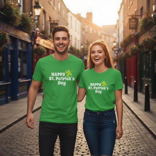 セントパトリックの日の緑 Tシャツ