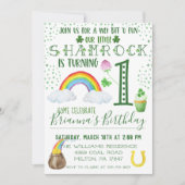 セントパトリックの日の誕生日のパーティの招待状 招待状 (正面)