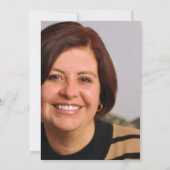 セントパトリックの日の誕生日の強打の水彩画 招待状 (裏面)