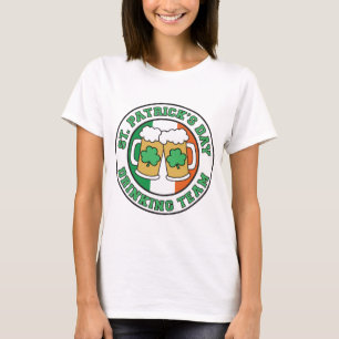 セントパトリックの日の飲みチーム Tシャツ