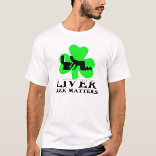 セントパトリックの日の飲むこと Tシャツ