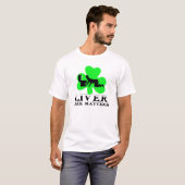 セントパトリックの日の飲むこと Tシャツ (正面フル)