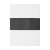 セントパトリックの日の黒板シャムロック 招待状ベリーバンド (裏面例)