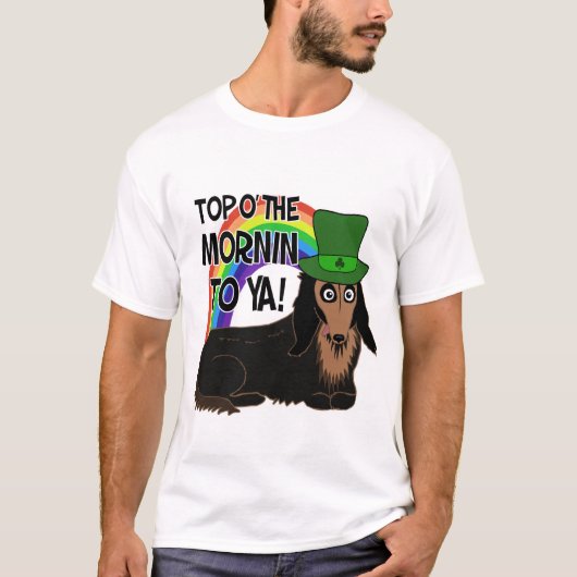 セントパトリックの日のDoxieのティー Tシャツ (正面)