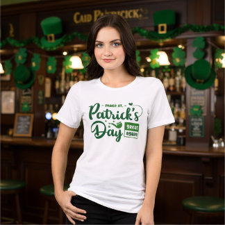 セントパトリックの日をもう一度面白く トライブレンドTシャツ