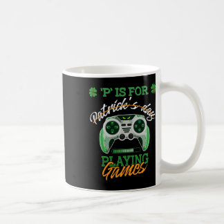 セントパトリックの日アイリッシュキッズゲーマーPは遊のV用 コーヒーマグカップ