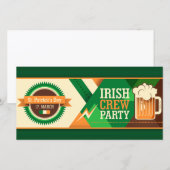 セントパトリックの日アイリッシュシャームロックパーティー (正面/裏面)