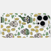 セントパトリックの日アイリッシュシュガースカル カスタム Case-Mate iPhoneケース (裏面 (横))