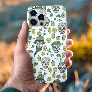 セントパトリックの日アイリッシュシュガースカル カスタム Case-Mate iPhone 14 PRO MAXケース
