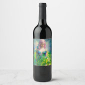 セントパトリックの日アイリッシュフェアウィズクローバー詳細 ワインラベル (正面)