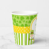 セントパトリックの日アイリッシュホリデーガールベビーシャワー 紙コップ (右)