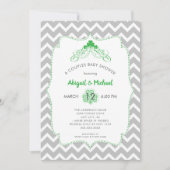 セントパトリックの日アイルランドのカップル赤ちゃんシャワー招待状 招待状 (正面)