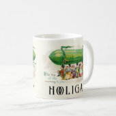 セントパトリックの日アイルランドフーリガンカラフルおもしろい コーヒーマグカップ (正面右)