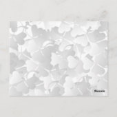 セントパトリックの日アイルランド国旗のクローバーの写真フレーム ポストカード (裏面)