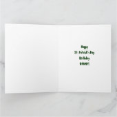 セントパトリックの日アイルランド誕生日from All カード (内部)