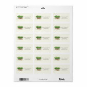 セントパトリックの日アイルランド語カラフルレトロゼッペリン ラベル (フルシート)