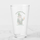 セントパトリックの日アズのハバス湖で。 タンブラーグラス (裏面)