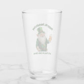 セントパトリックの日アズのハバス湖で。 タンブラーグラス (裏面)