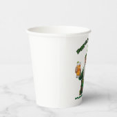 セントパトリックの日アズのハバス湖で。 紙コップ (右)