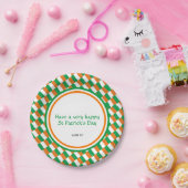 セントパトリックの日カスタムお祝い ペーパープレート (パーティー)