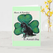 セントパトリックの日カード カード (黄色い花)