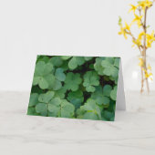 セントパトリックの日カード カード (黄色い花)
