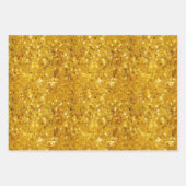 セントパトリックの日グリッター ラッピングペーパーシート (正面3)