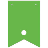 セントパトリックの日グリーンシャムロッククローバーシンプル バンティングフラッグ (第3の旗)