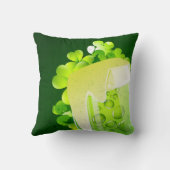 セントパトリックの日グリーンビール クッション (裏面)