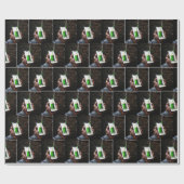 セントパトリックの日グリーンビール ラッピングペーパー (フラット)