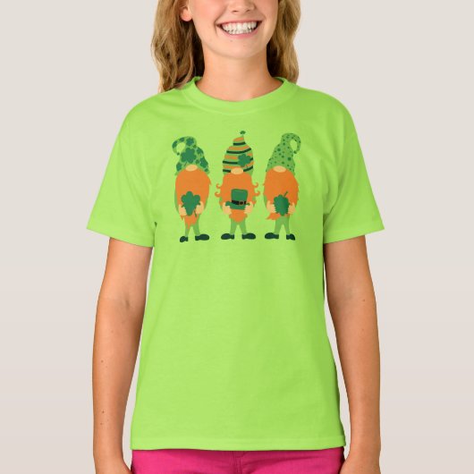 セントパトリックの日グルノーム Tシャツ (正面)