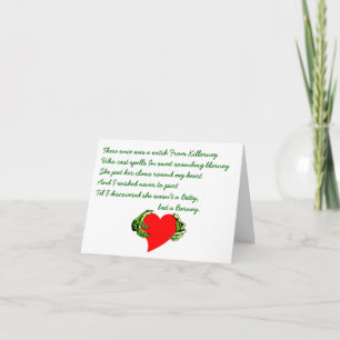 セントパトリックの日ゲール族のCladdagh及びCRCのリムリック カード