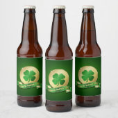 セントパトリックの日コインシャムロック ビールラベル (ボトル)