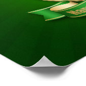 セントパトリックの日コインシャムロック ポスター (角)