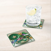 セントパトリックの日コースターセット スクエアペーパーコースター (インサイチュ)