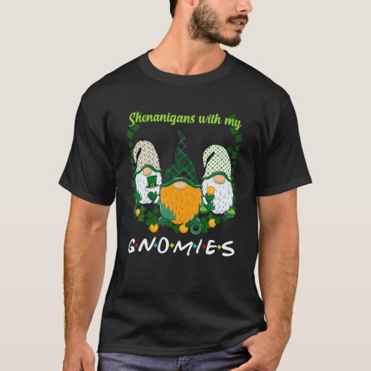 セントパトリックの日シェナニガンノミーズ格言シャーロック Tシャツ (正面)