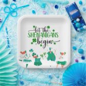 セントパトリックの日シェナニガンパーティー ペーパープレート (パーティー)