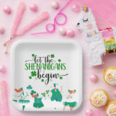 セントパトリックの日シェナニガンパーティー ペーパープレート (パーティー)