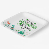 セントパトリックの日シェナニガンパーティー ペーパープレート (傾斜あり)