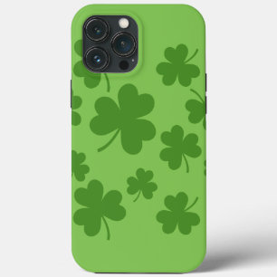 セントパトリックの日シャムロッククローバーパターン iPhone 13 PRO MAXケース