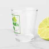 セントパトリックの日シャムロックグリーンビール ショットグラス (右)