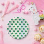 セントパトリックの日シャムロック ペーパープレート (パーティー)