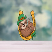 セントパトリックの日スロッスホースシューラッキー アクリルサイン (ニュートラル)