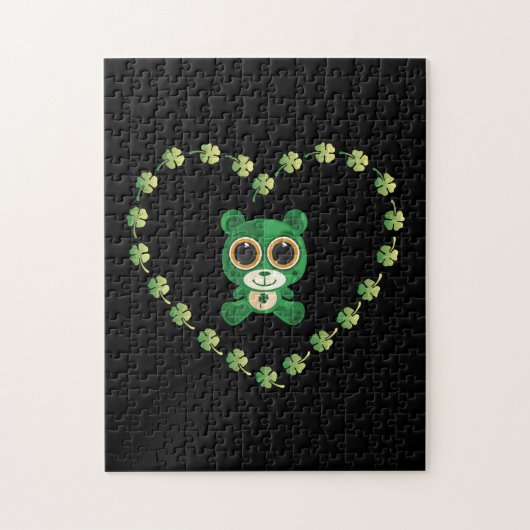 セントパトリックの日テディベア ジグソーパズル (縦)