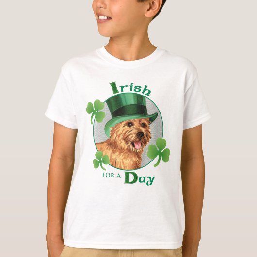 セントパトリックの日ノーウィッチテリア Tシャツ (正面)